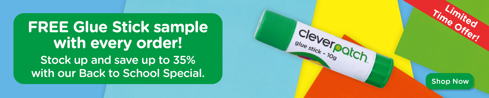 Glue stick Free Gift